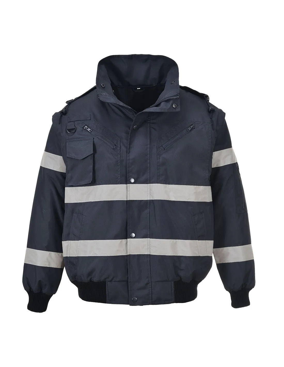Blouson Bomber Iona 4 en 1 couleur : Marine taille L - PORTWEST - - S435NARLPORTWEST