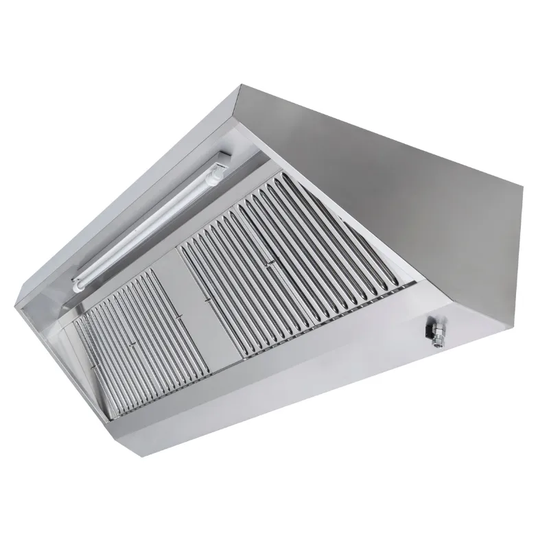Hotte Snack 700 Led Sans Moteur - Dynasteel : Ventilation professionnelle optimale