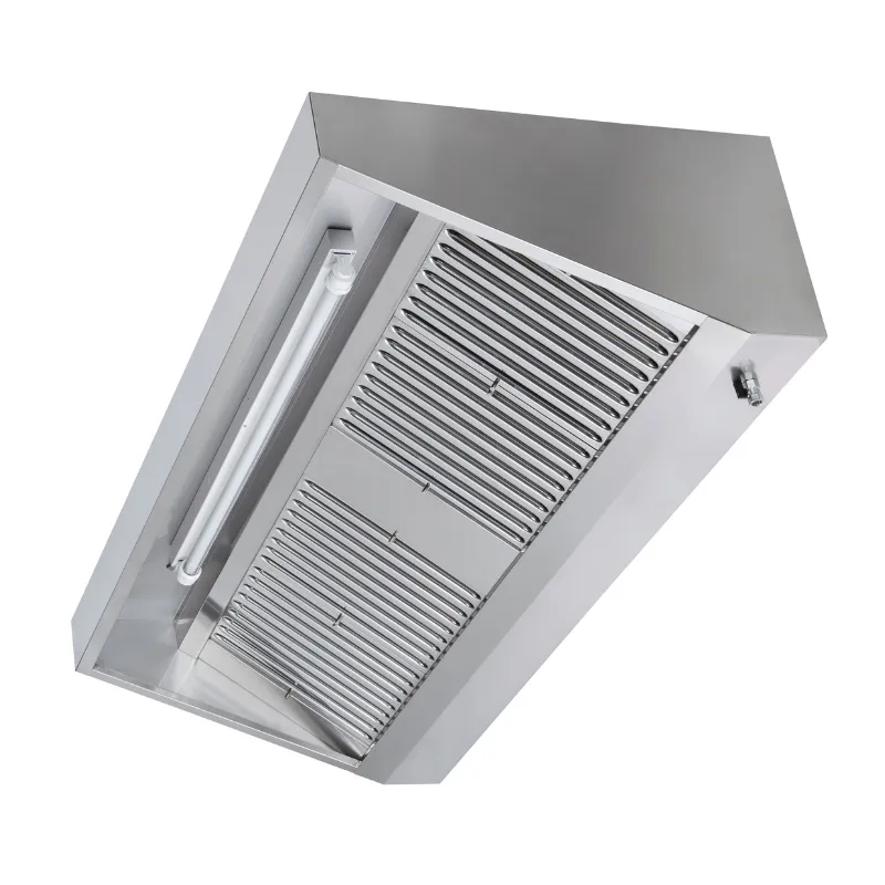 Hotte Snack 700 Led Sans Moteur - Dynasteel : Ventilation professionnelle optimale