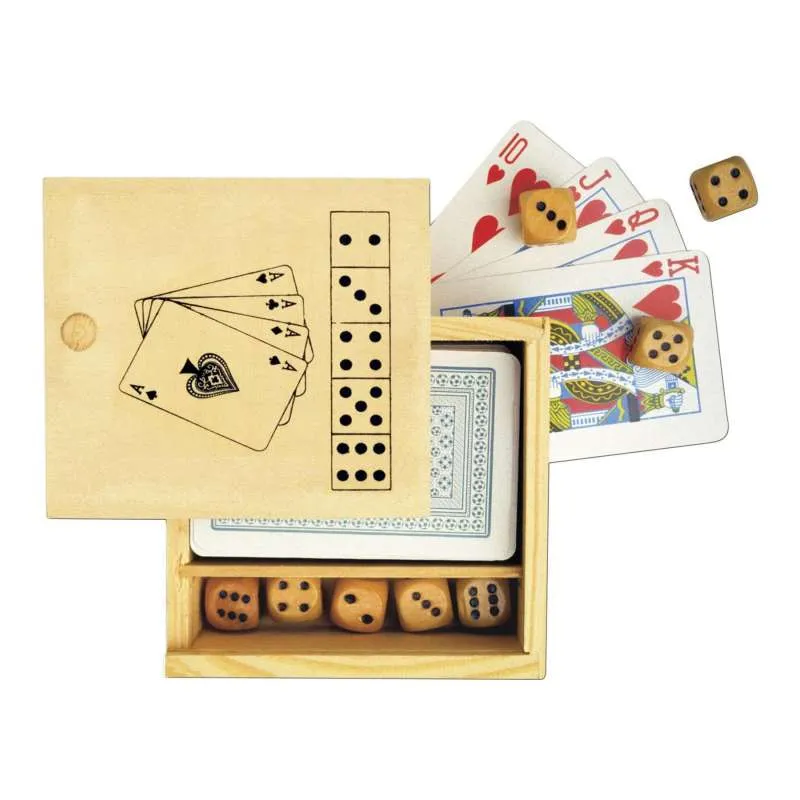 Jeu de 52 cartes et de 5 dés