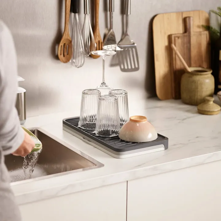Joseph Joseph - Tier Tapis drainant extensible, gris