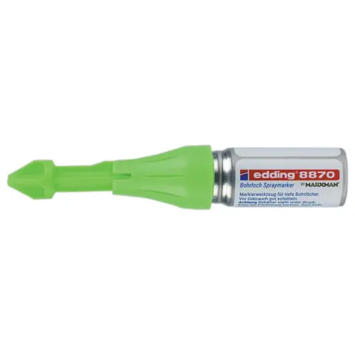 Marqueur spray edding 8870 pour trous profonds