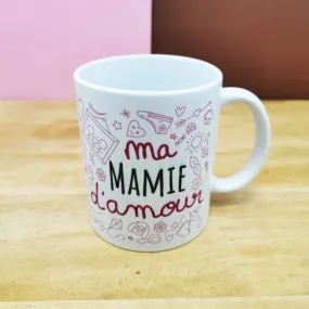 Mug “Ma Mamie d'amour” – Cadeau Mamie