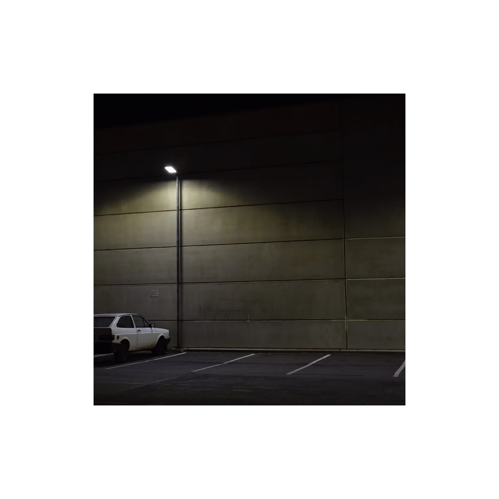 Noxion Éclairage Public LED 50W 6000lm 70x140D - 740 Blanc Froid | IP65 - Asymétrique