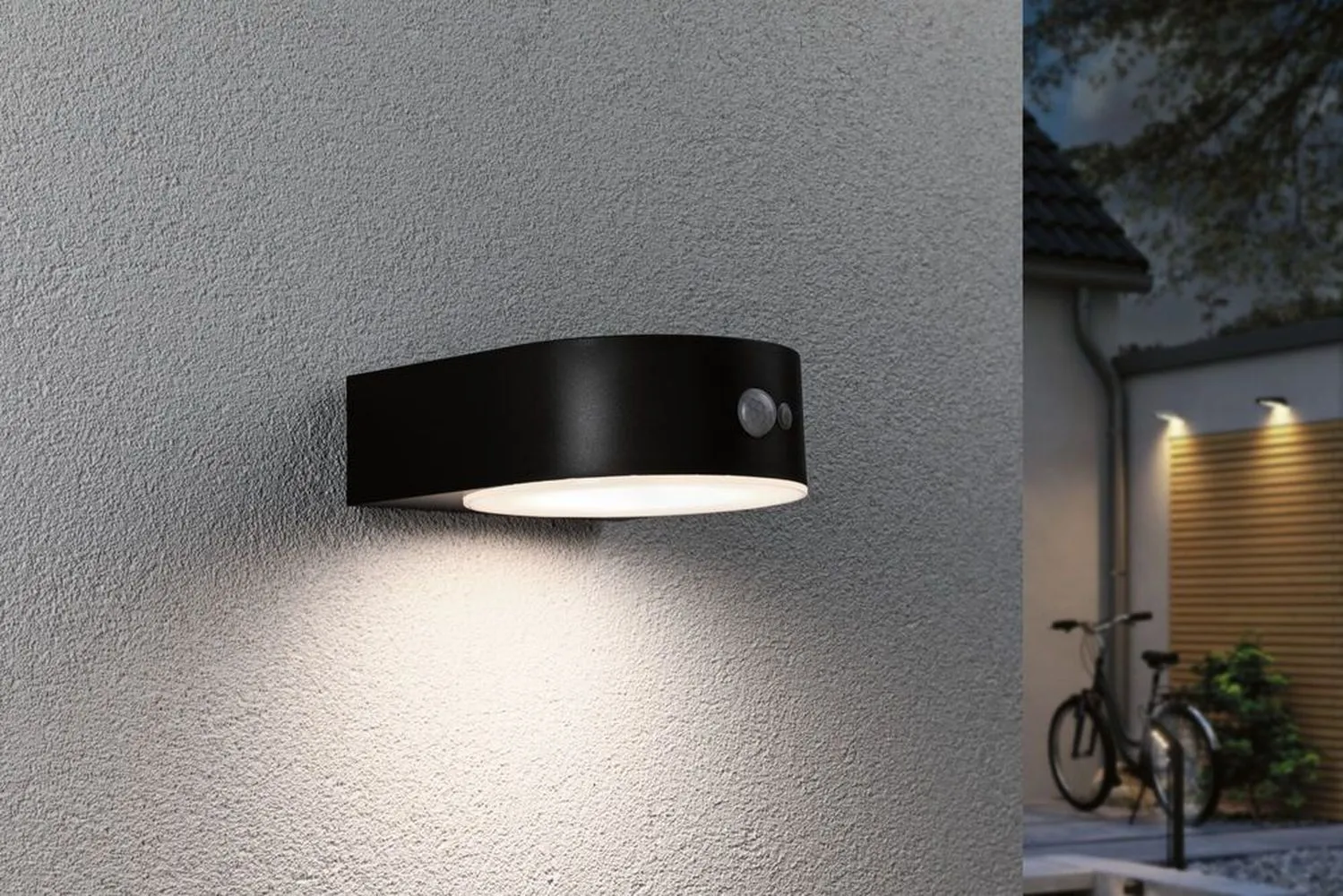 PAULMANN 94570 Applique d'extérieur LED couleur noir EILEEN