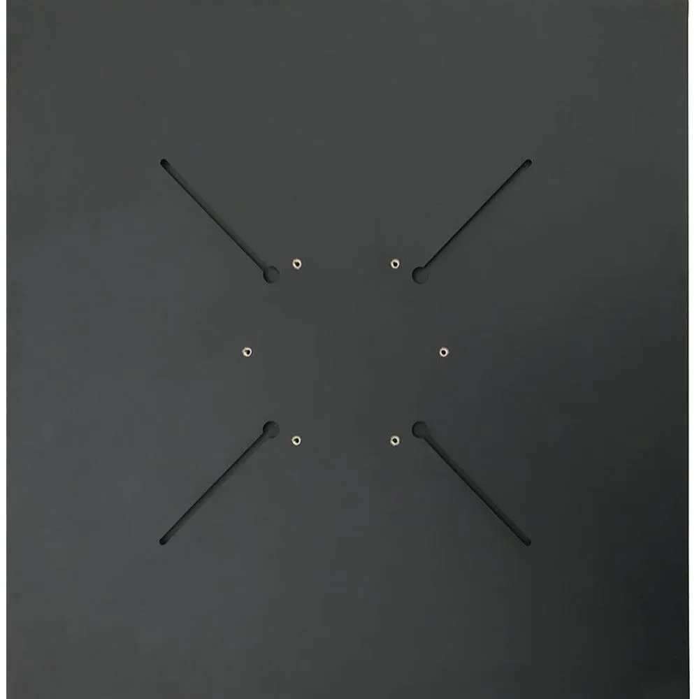 Plateau compact black météor 65x65cm france mobilier chr