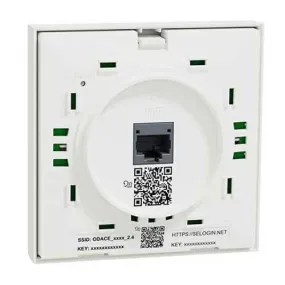 Point accès WIFI POE bibande SCHNEIDER Odace WIFI 4&5 AC2 1Gb RJ45 blanc - S520491