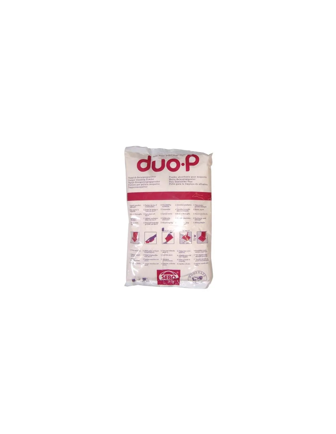 Poudre absorbante moquette tapis 500g Sebo - SEBO - 494427