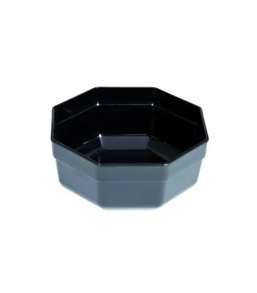Saladier noir octogonal 23 x 23 cm 3 L