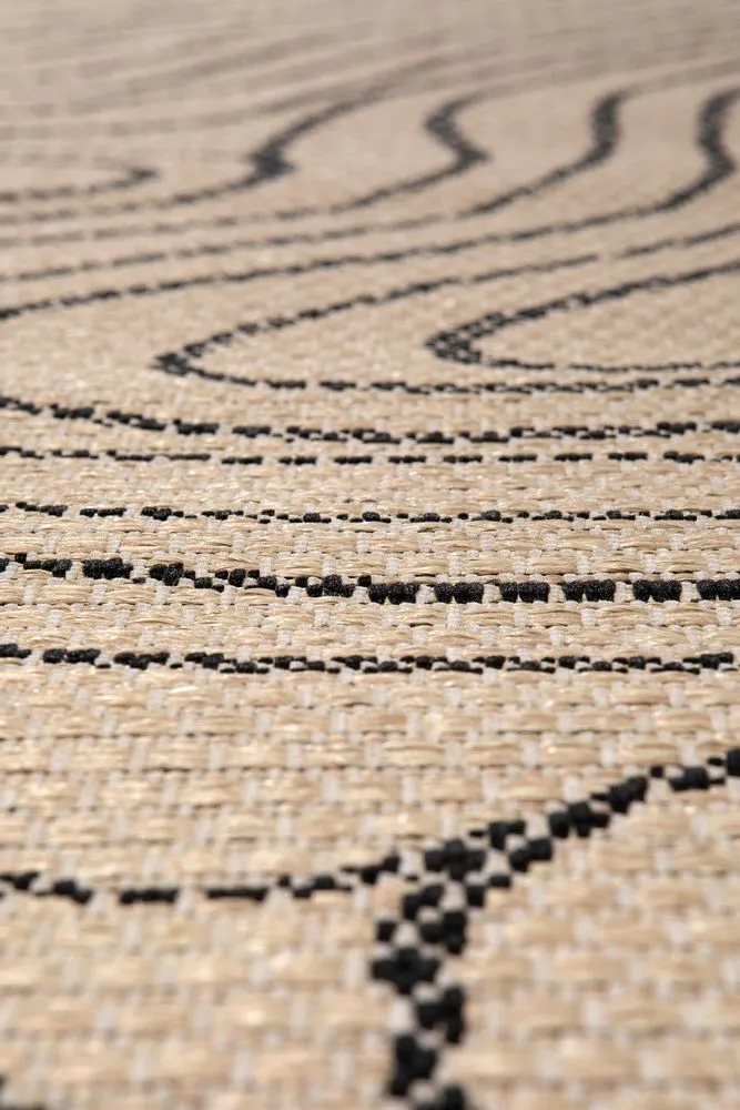 Tapis alberta outdoor naturel 200 x 290