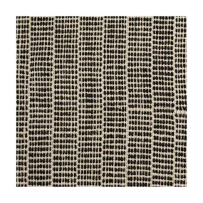 Tapis en laine beige et noir 300x200 cm