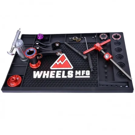 WHEELS MFG Tapis d'atelier pour établi